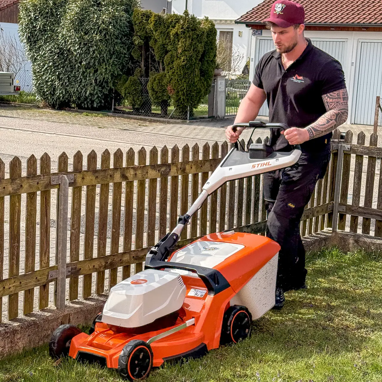 Gartenpflege und Rasenarbeit im Objektservice
